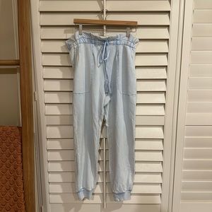 Something Navy: Meghan Paperbag Sweatpants